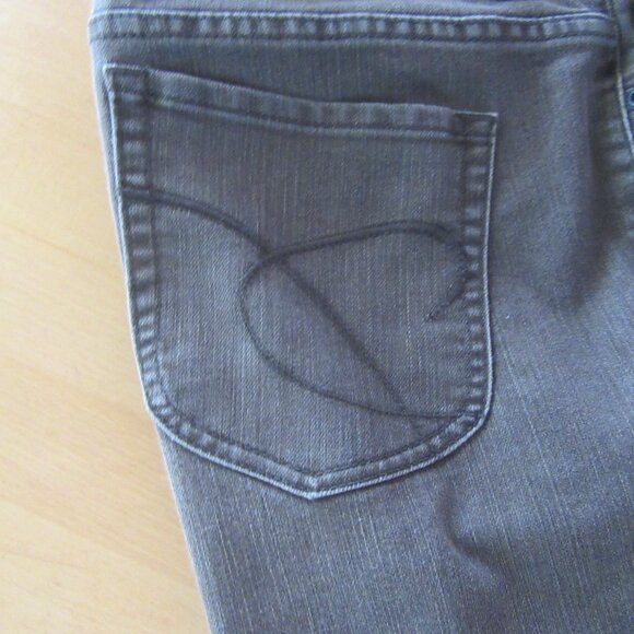 CHICO's light brown Platinum Denim Jeans size 3 = 16 XL - EUC - Picture 2 of 8